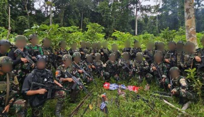 Marinir TNI AL Kuasai Lima Markas OPM di Maybrat, Papua Barat Daya