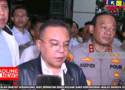 Tak Selang Lama, Dasco Meninjau Proses Evakuasi Musibah Kereta Api di Bekasi Timur